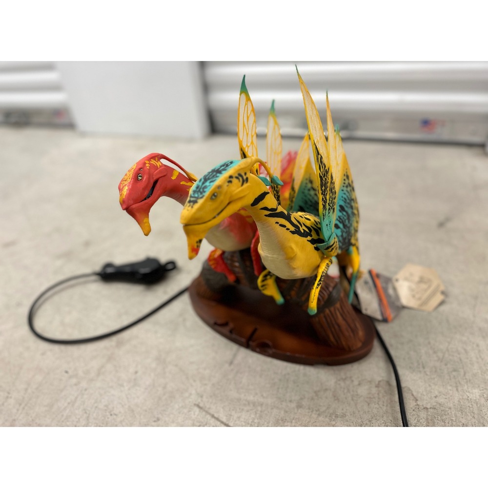 2 Avatar ACE Banshee Puppets Perch Display YELLOW‎ Orange Interactive Figured